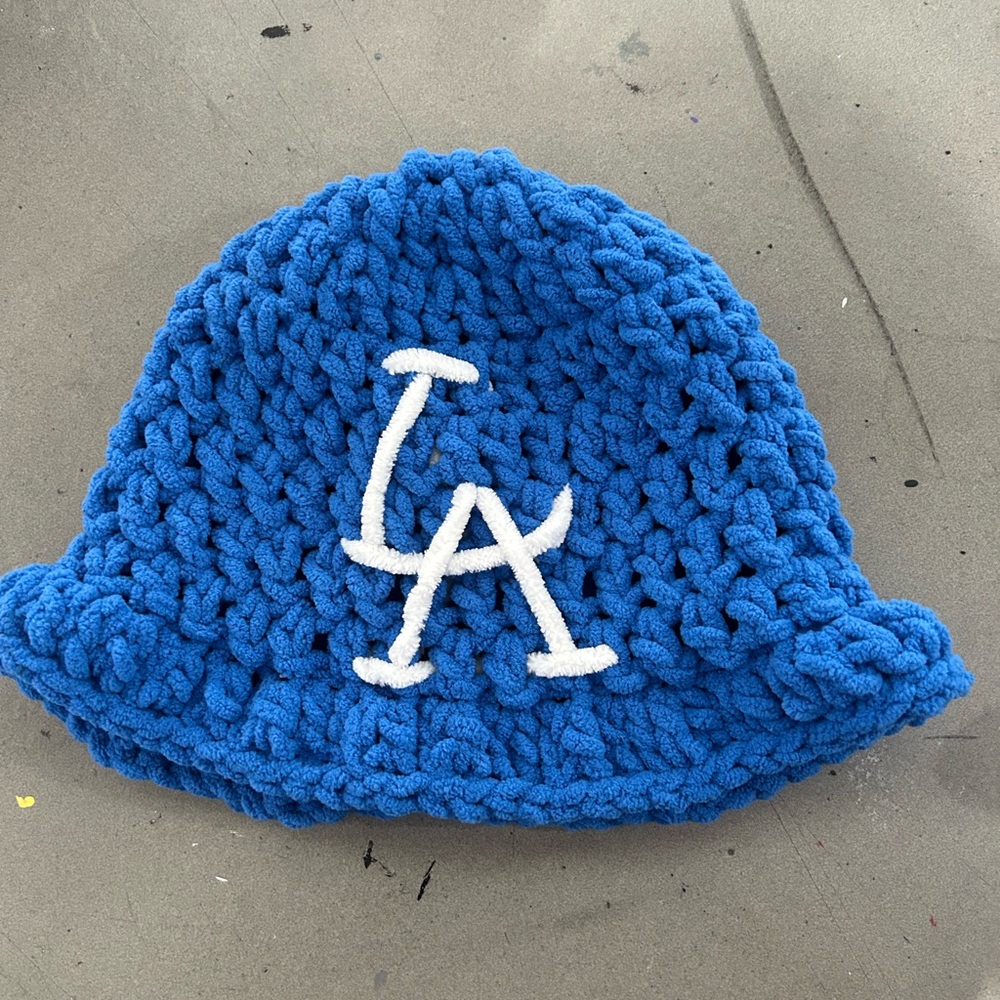 LA Dodgers Bucket Hat Size Large